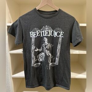 Hybrid & Company Beetlejuice Graphic Tee - Dark Gray